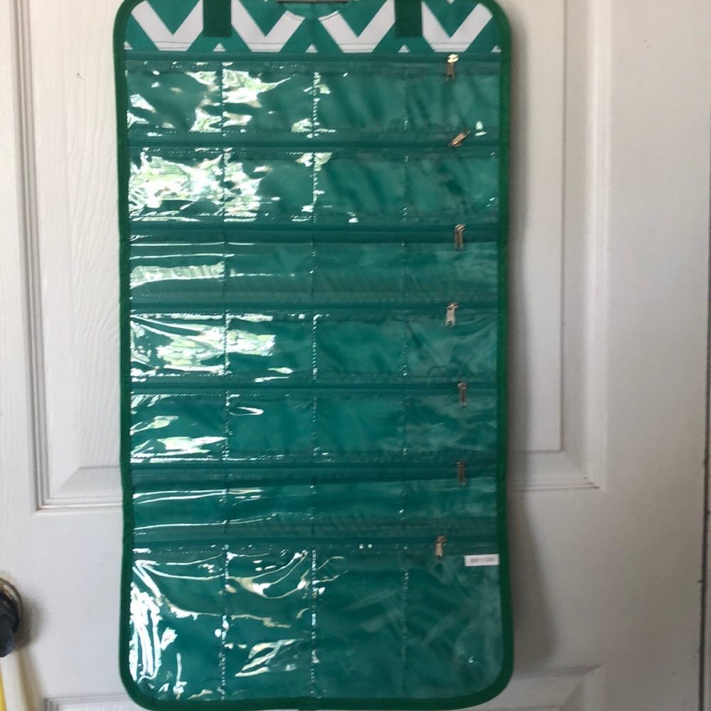 Hanging Chevron jewelry organizer